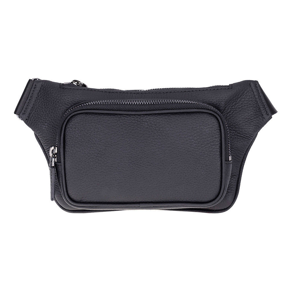 Apex Genuine Leather Belt Bag – Handmade Waist Bag for Men