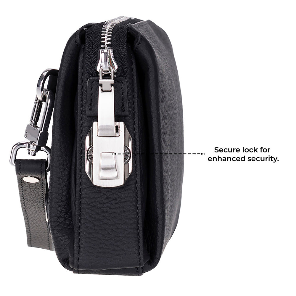 Clutch-Tasche aus Lupusleder
