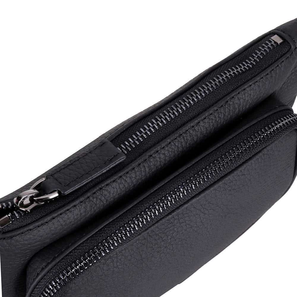 Apex Genuine Leather Belt Bag – Handmade Waist Bag for Men