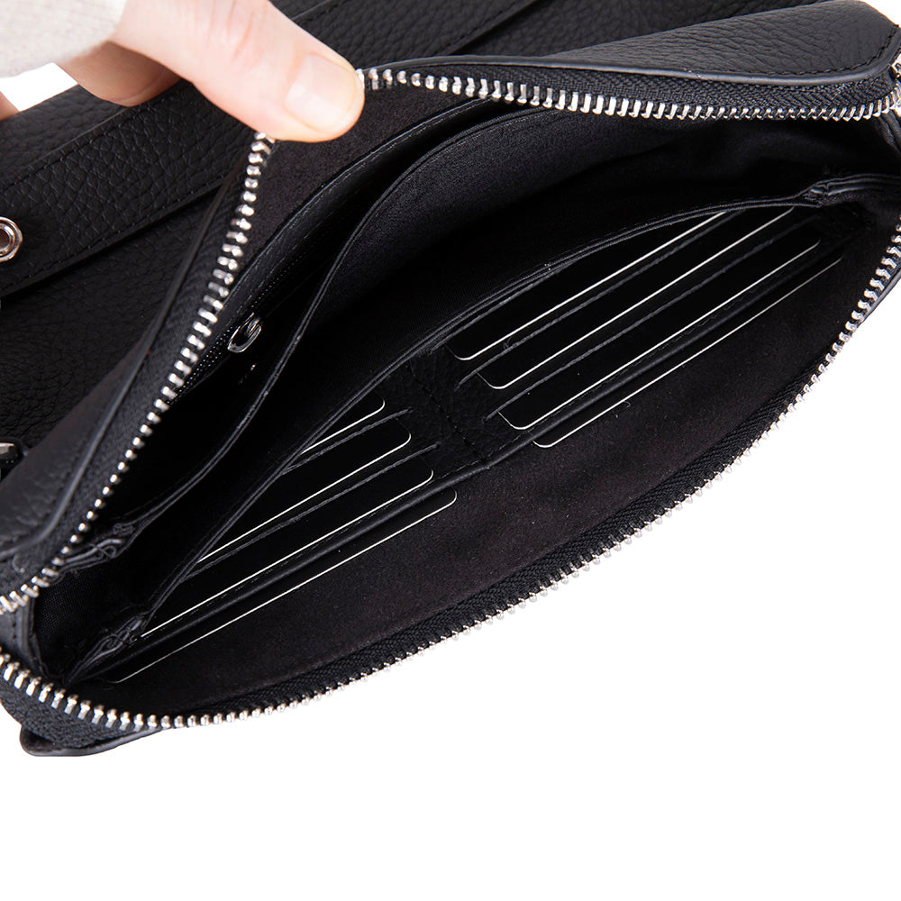Clutch-Tasche aus Lupusleder