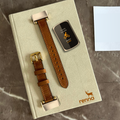 Ferro-Armbänder aus Leder für Fitbit Charge 5 und 6 Uhren