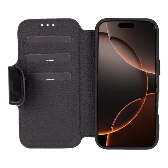 Firenze I Phone 16 Pro Leather Folio Case