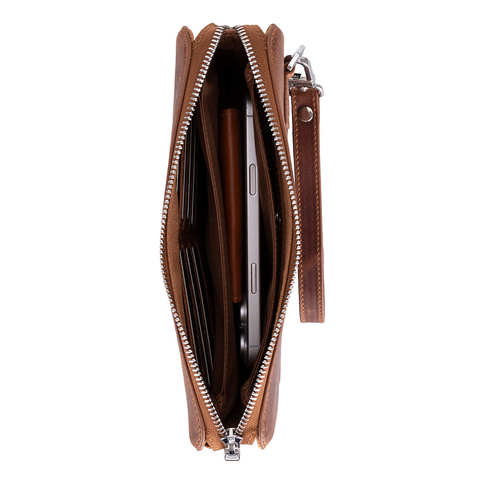 Clutch-Tasche aus Lupusleder