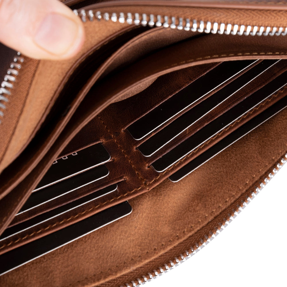 Clutch-Tasche aus Lupusleder