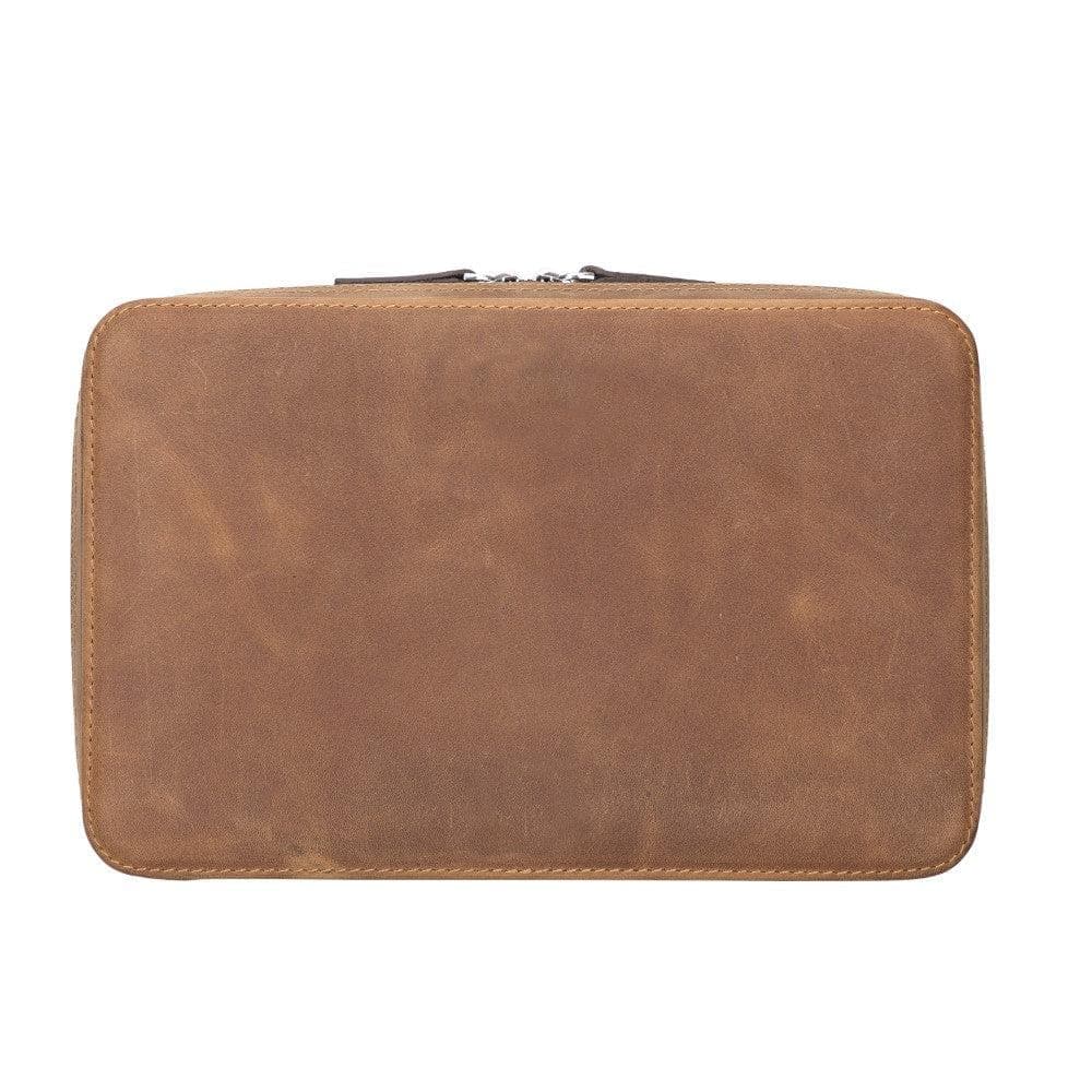 Reisekabelorganizer aus Leder