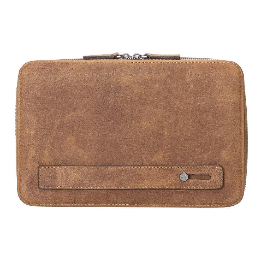 Reisekabelorganizer aus Leder