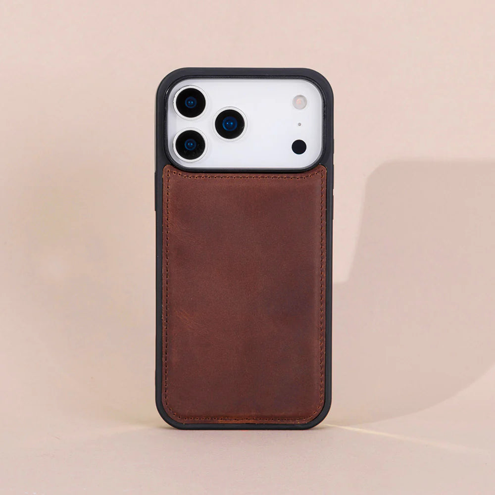 Flex Cover I Phone 17 Pro Leather Case