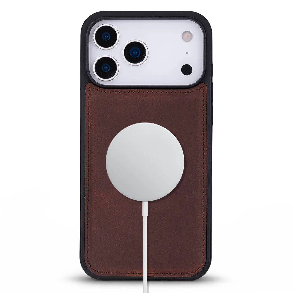 Flex Cover I Phone 17 Pro Leather Case