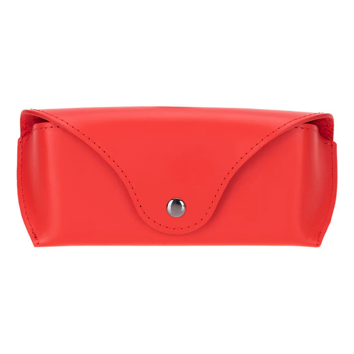 Roan Genuine Leather Glasses Case – Handmade Eyeglass & Sunglasses Cover for Men & Women