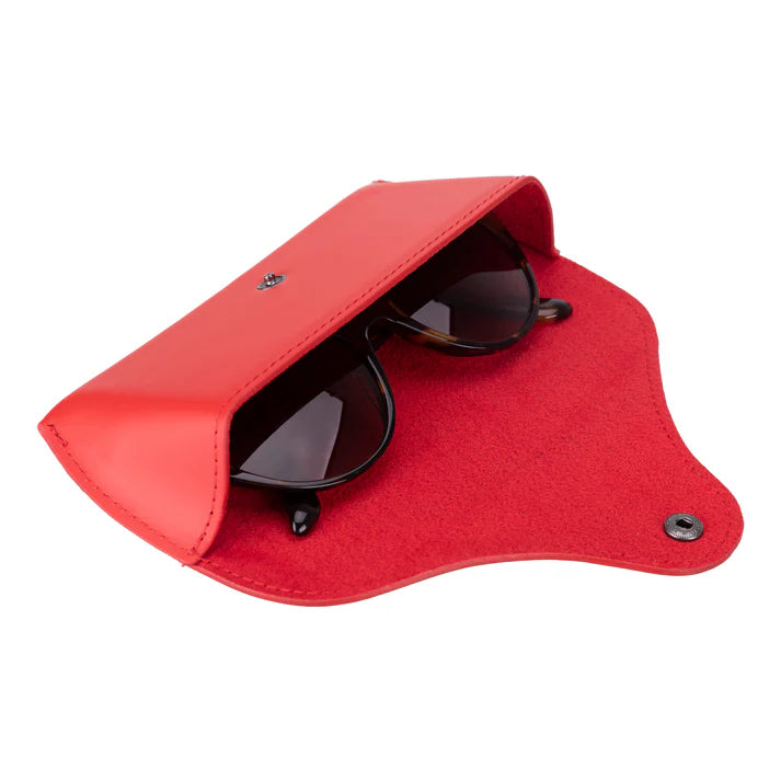 Roan Genuine Leather Glasses Case – Handmade Eyeglass & Sunglasses Cover for Men & Women