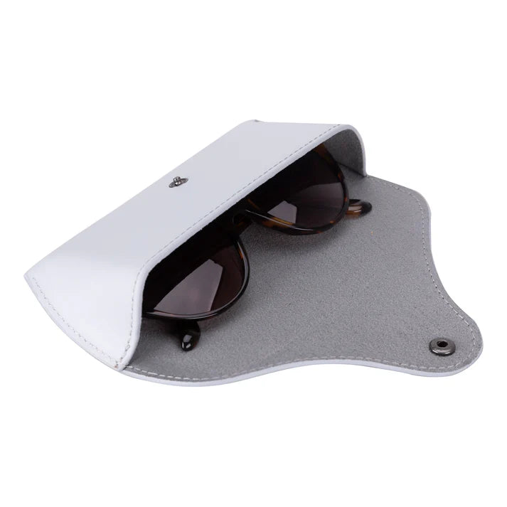 Roan Genuine Leather Glasses Case – Handmade Eyeglass & Sunglasses Cover for Men & Women
