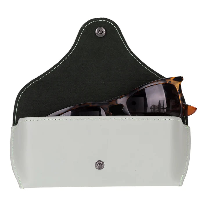 Roan Genuine Leather Glasses Case – Handmade Eyeglass & Sunglasses Cover for Men & Women