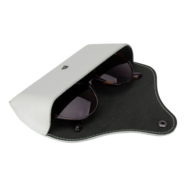 Roan Genuine Leather Glasses Case – Handmade Eyeglass & Sunglasses Cover for Men & Women