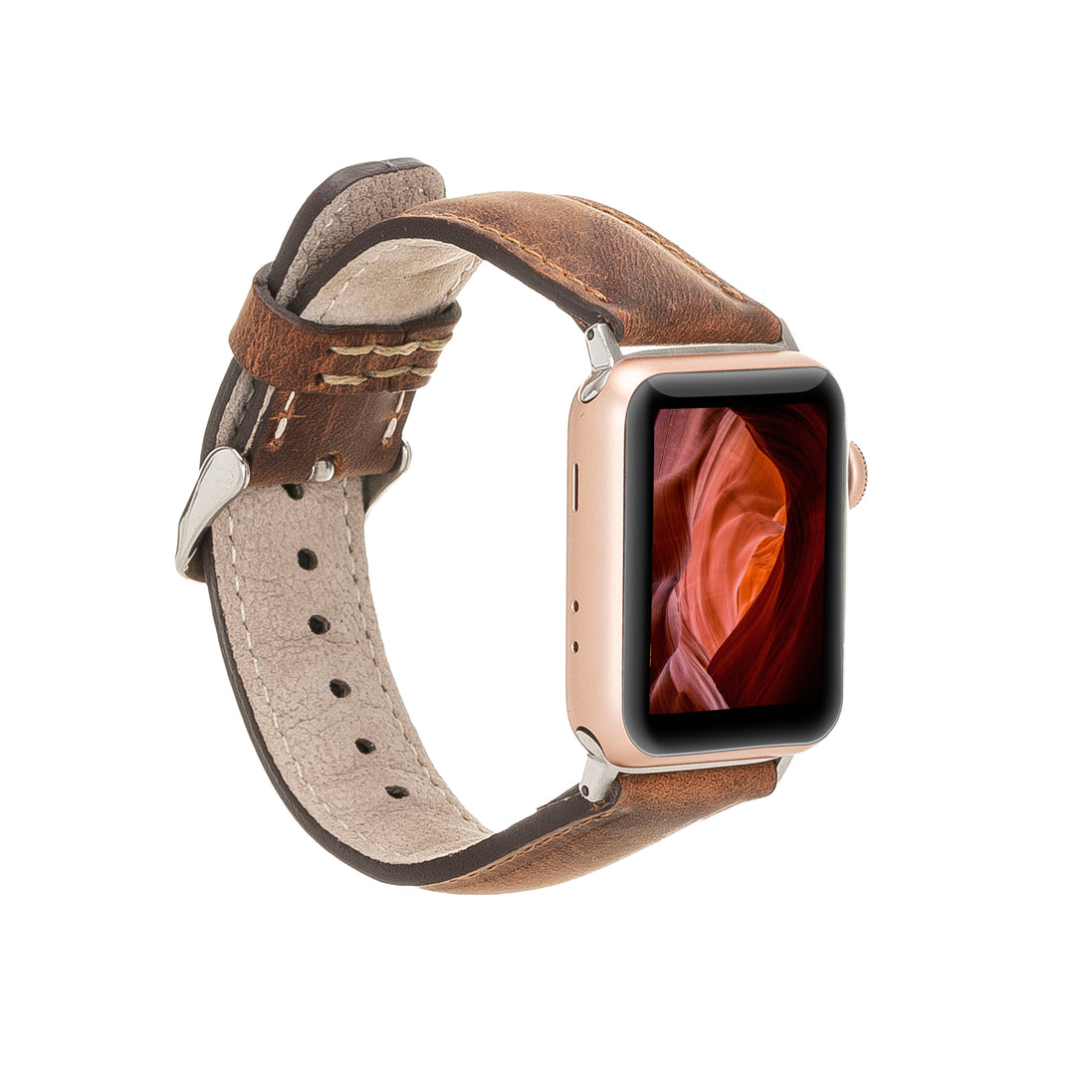 Klassisches Lederarmband für Apple Watch
