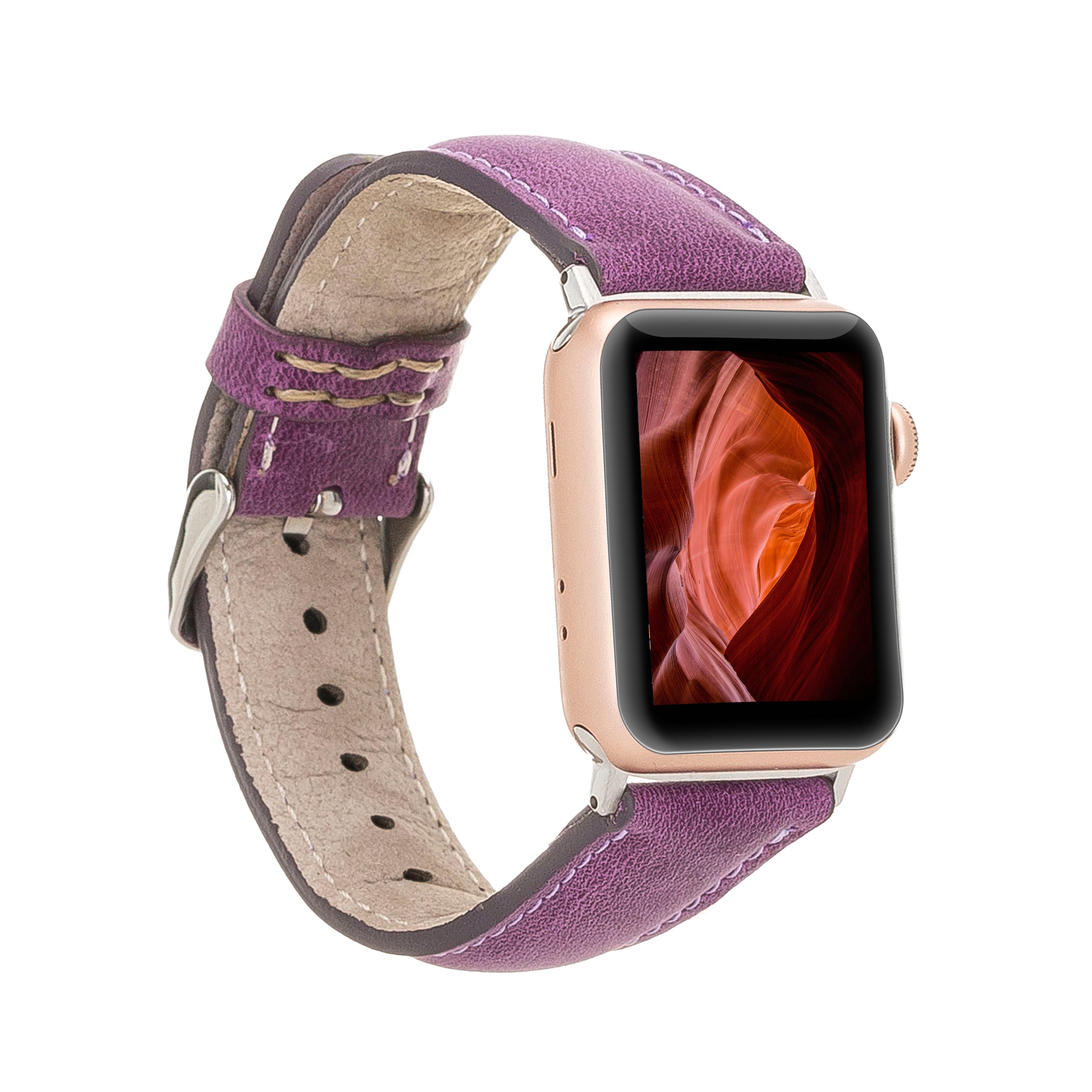 Klassisches Lederarmband für Apple Watch