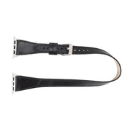 Doppelt gewickeltes Lederarmband für Apple Watch