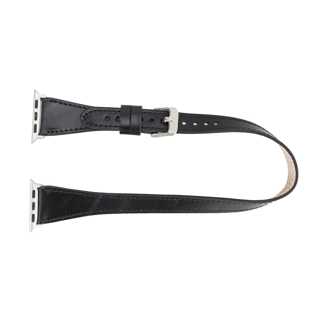 Double Wrap Leather Apple Watch Band