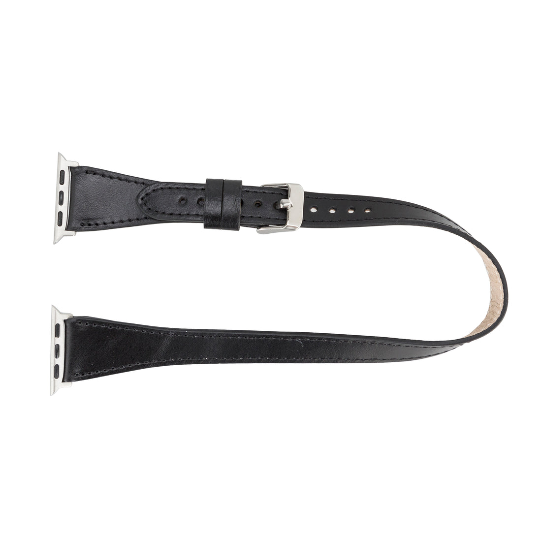 Doppelt gewickeltes Lederarmband für Apple Watch