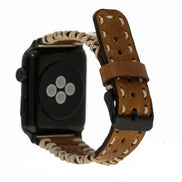 Klassisches Lederarmband für Fitbit Versa