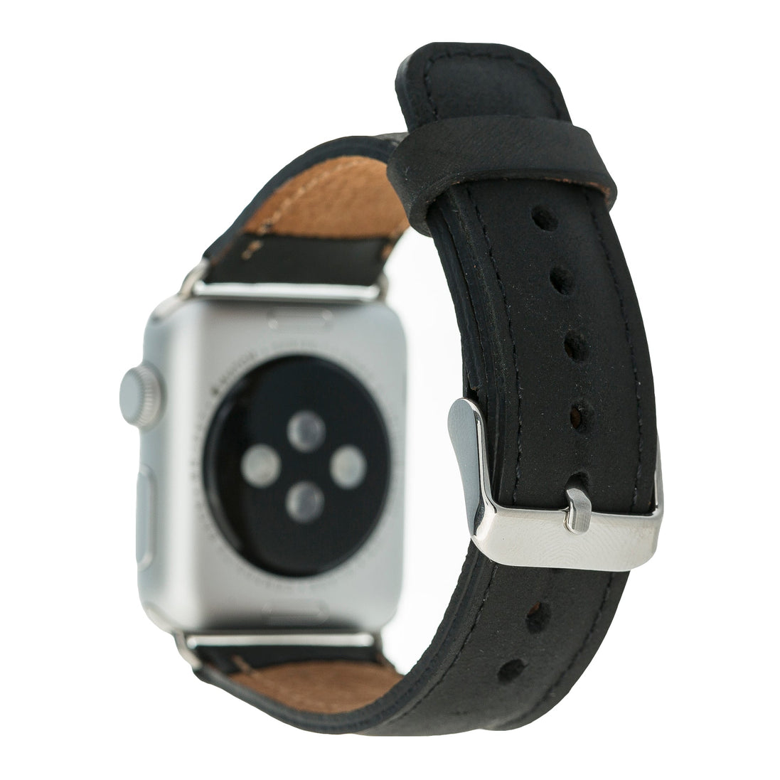 Klassisches Apple Watch-Armband aus echtem Leder 
