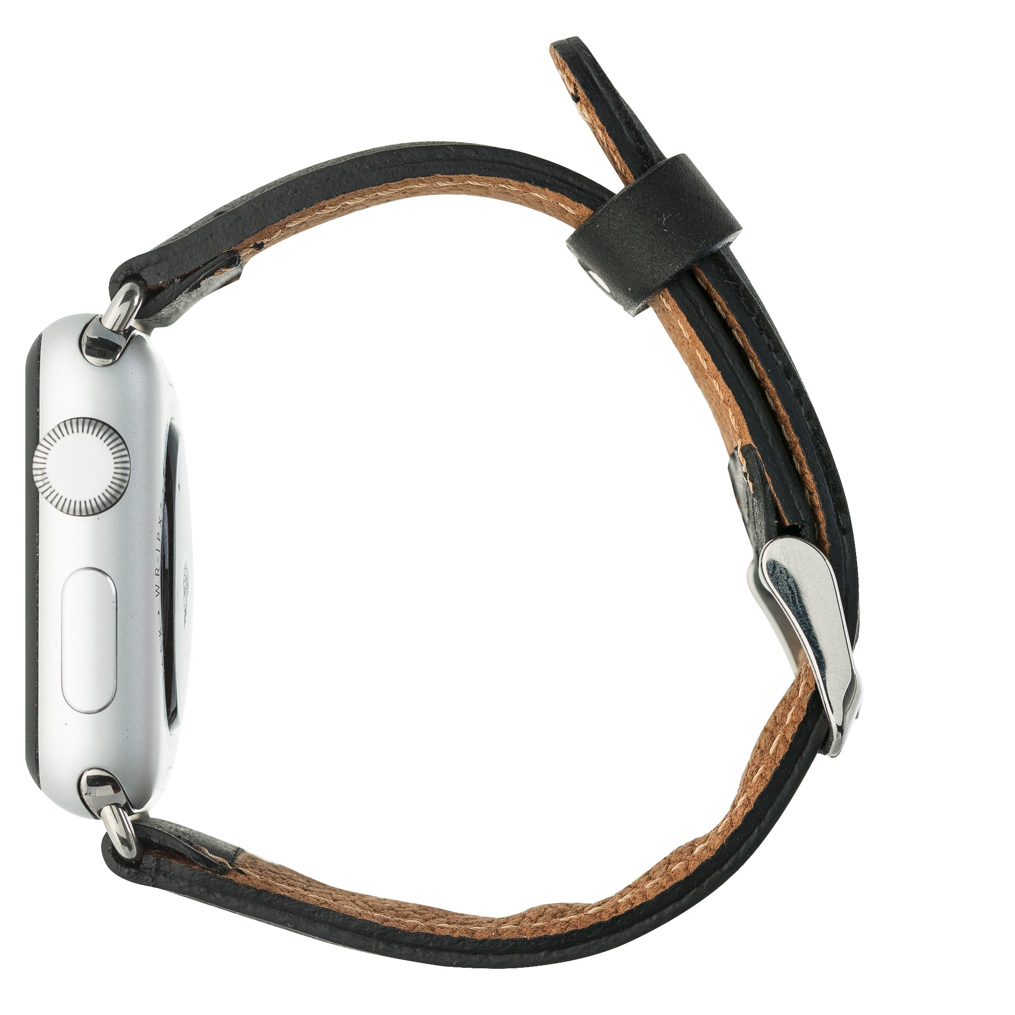 Klassisches Apple Watch-Armband aus echtem Leder 