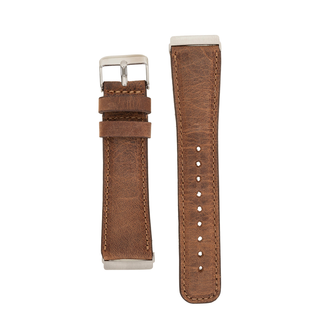 Klassisches Lederarmband für Fitbit Versa