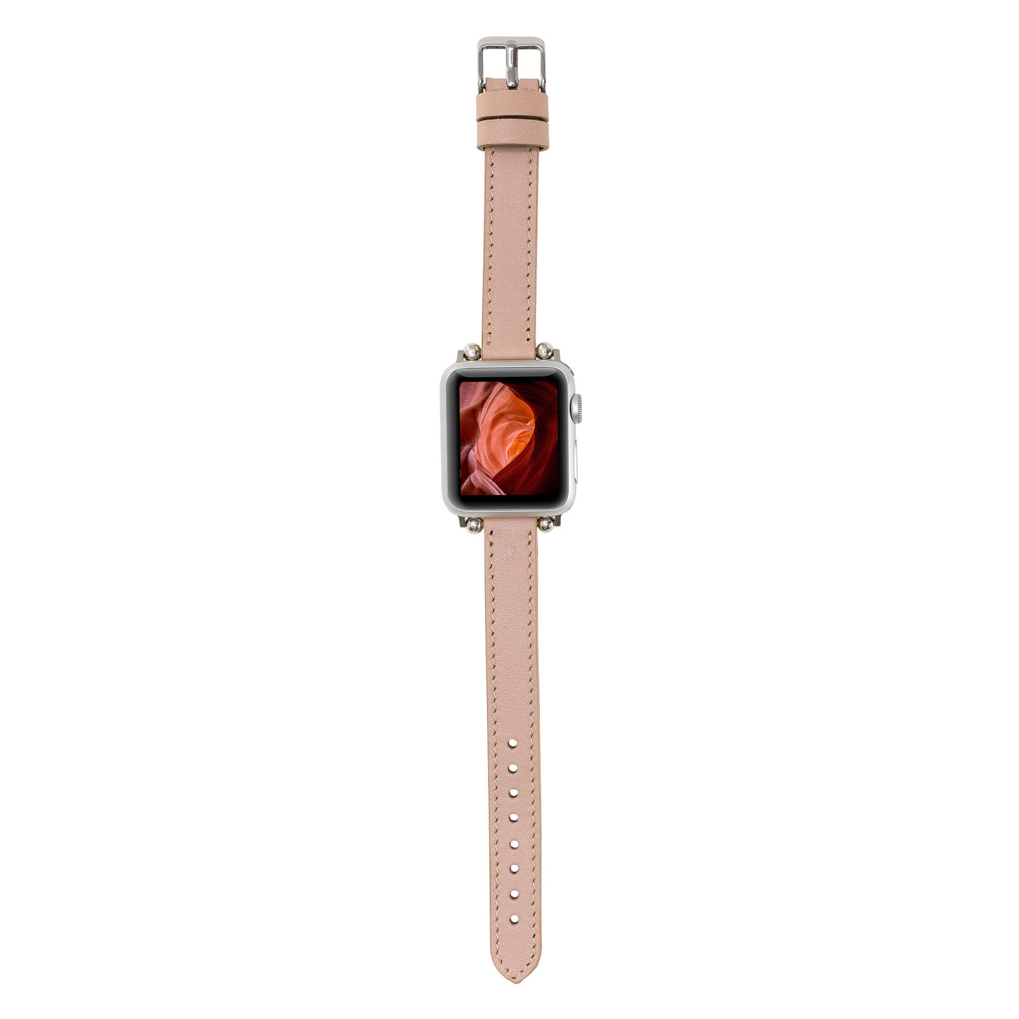 Ferro Leather Apple Watch Band with Trok