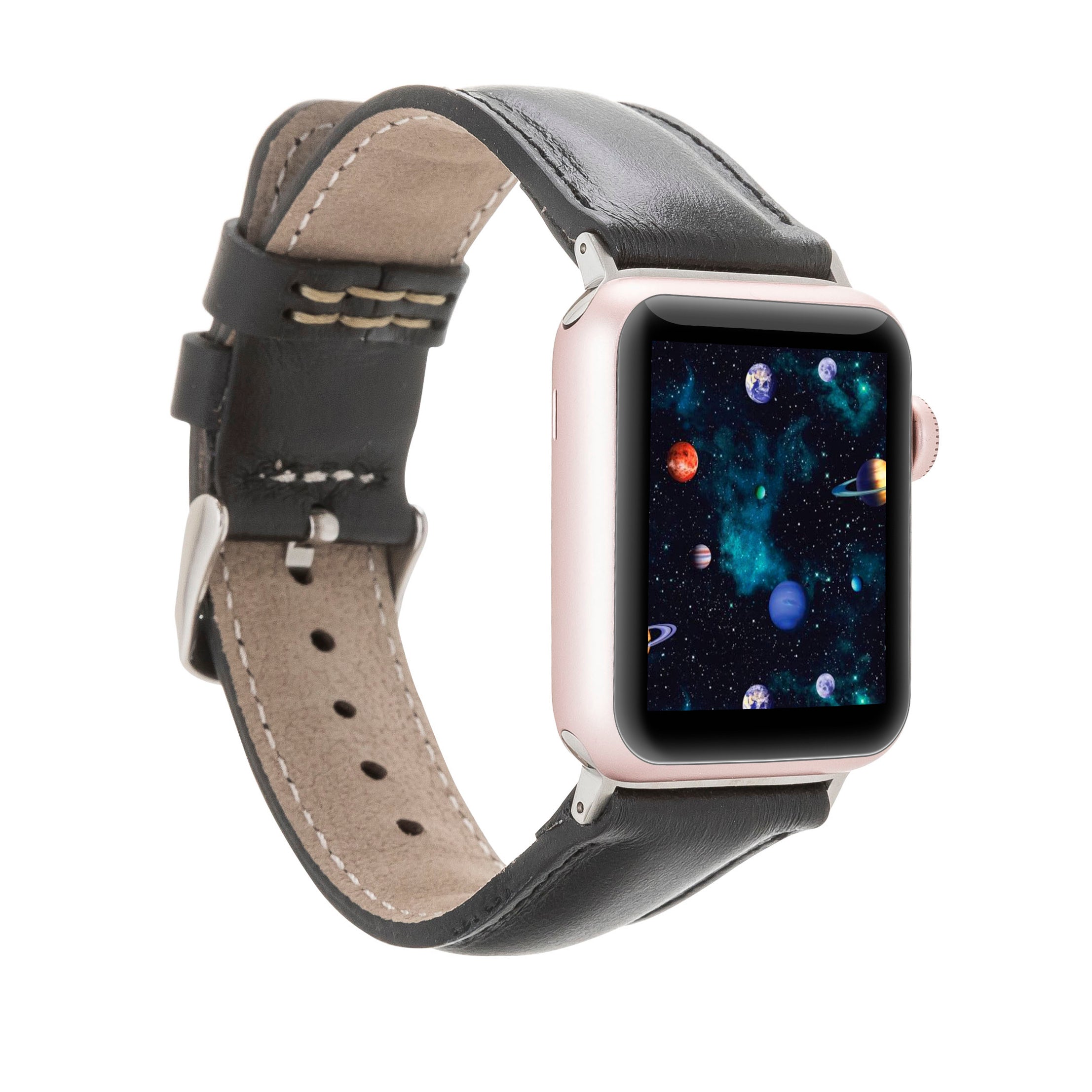 Klassisches Lederarmband für Apple Watch