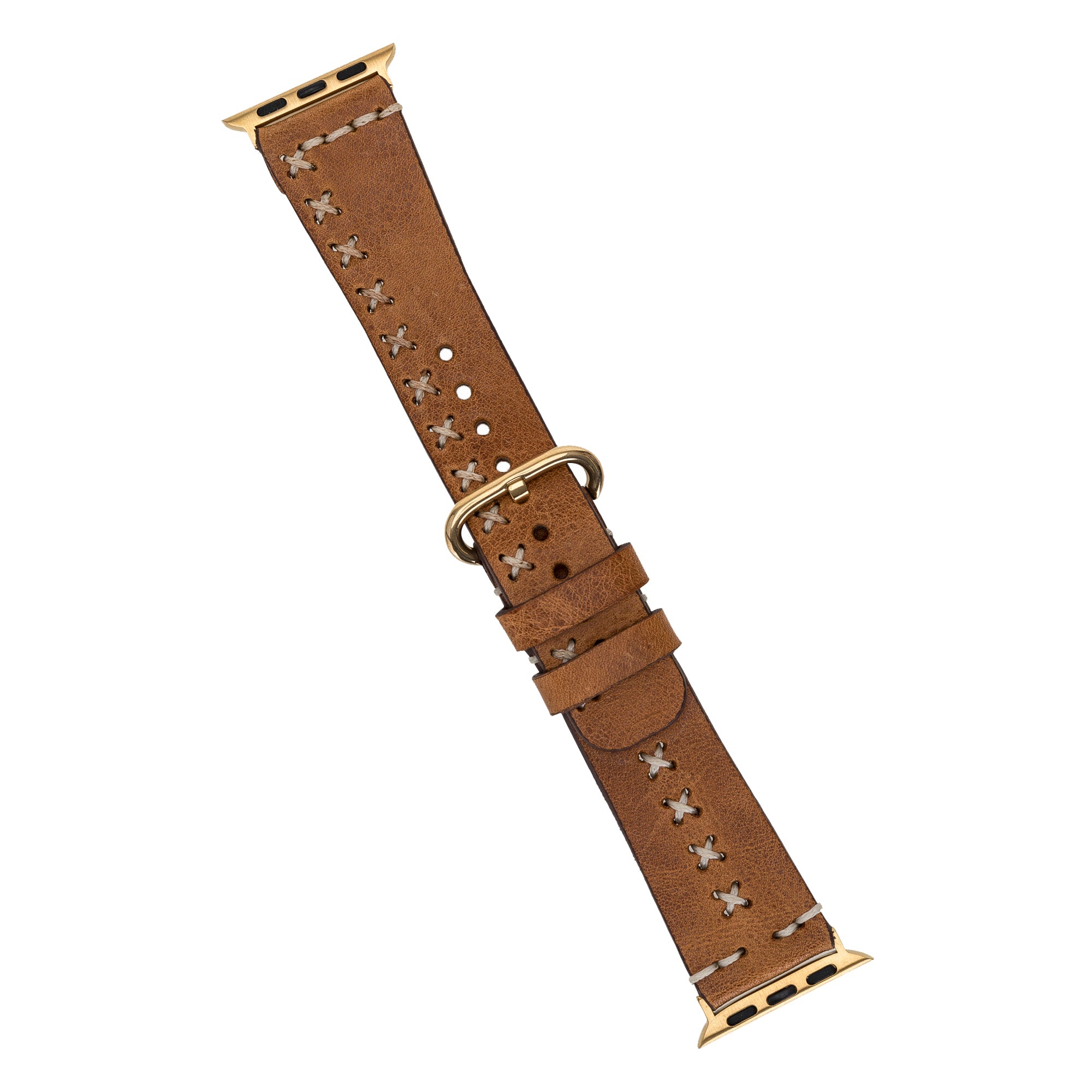 Geflochtenes Lederarmband für Apple Watch