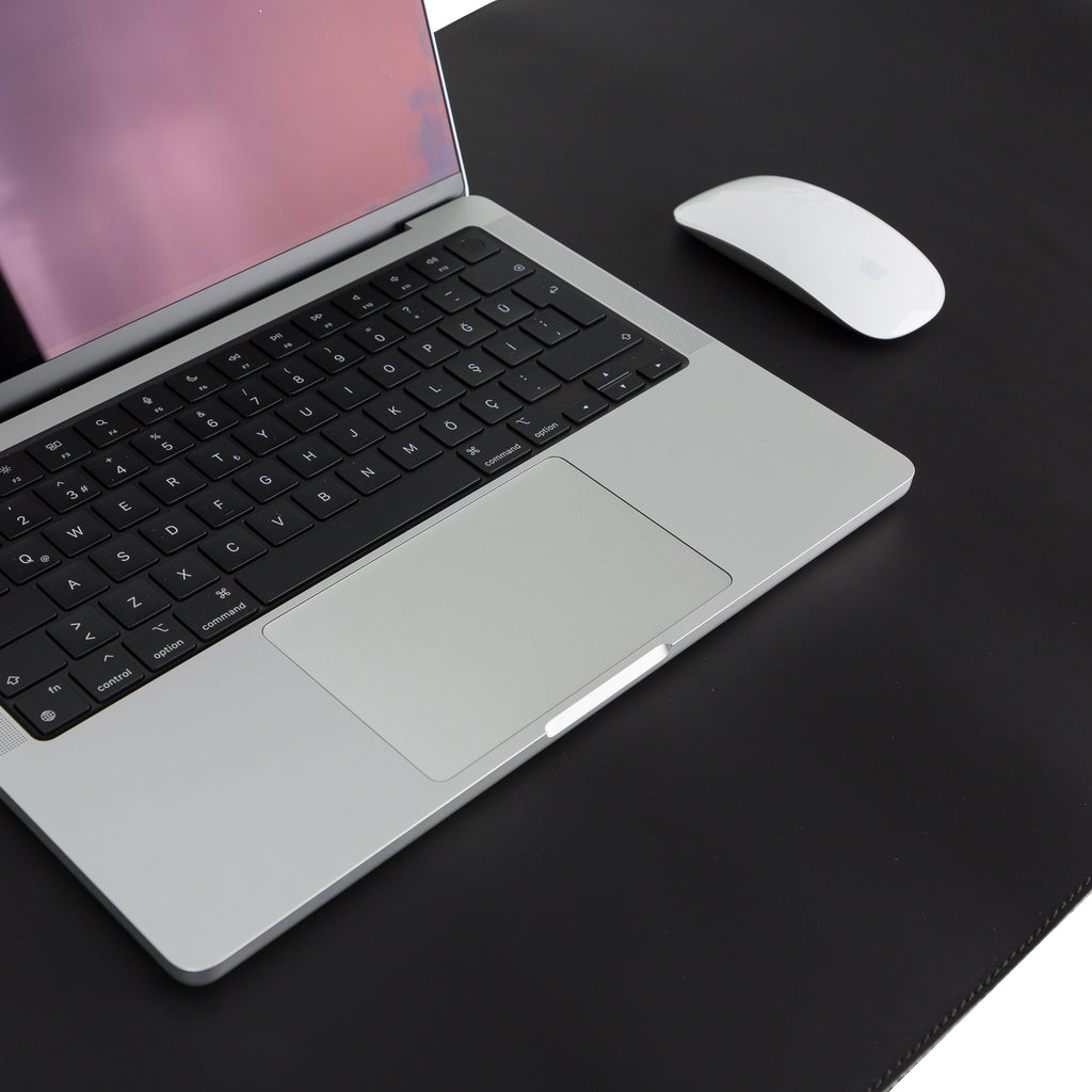 Genuine Leather Desk Mat 37x80