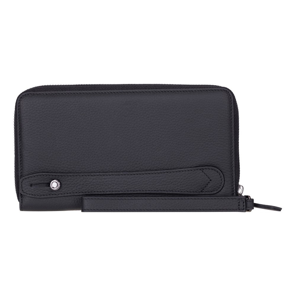 Aristo Genuine Leather Clutch Bag - Minimalist Wristlet Wallet & Pouch Bag