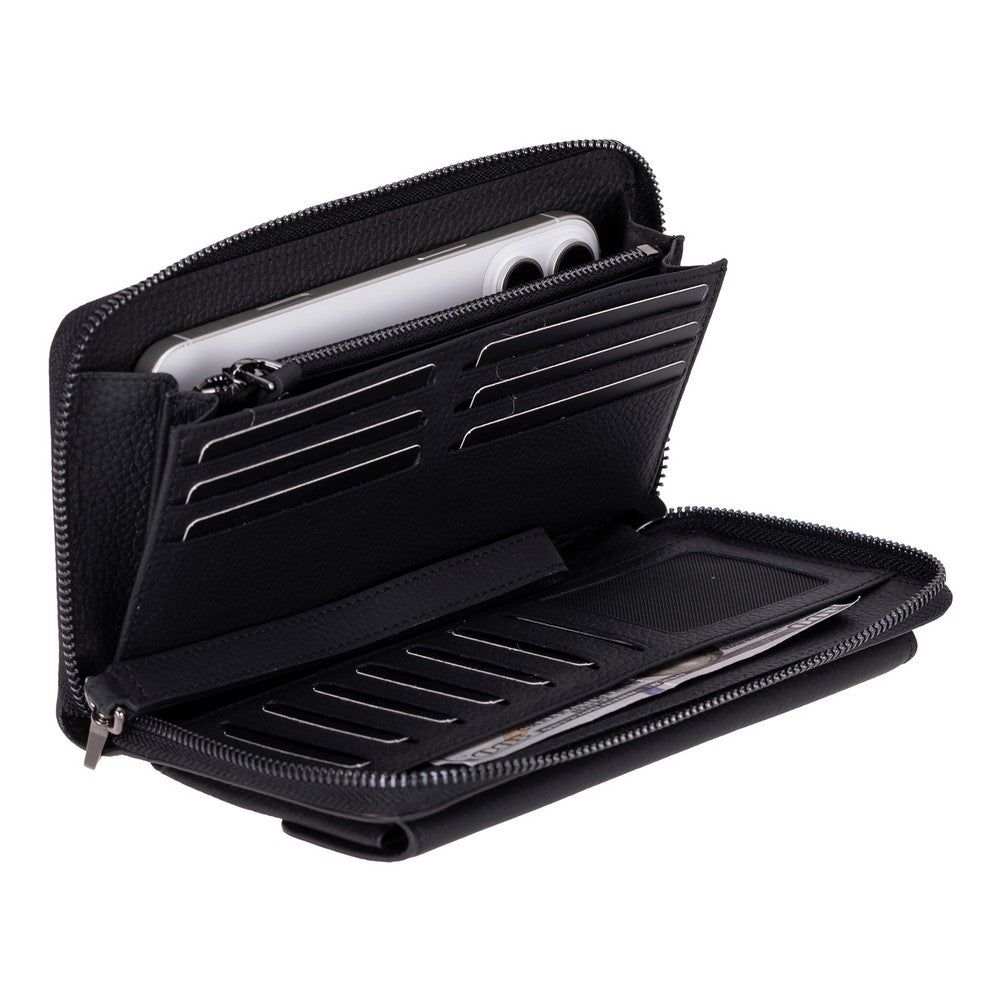 Aristo Genuine Leather Clutch Bag - Minimalist Wristlet Wallet & Pouch Bag