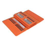 Edle Leder-Damengeldbörse