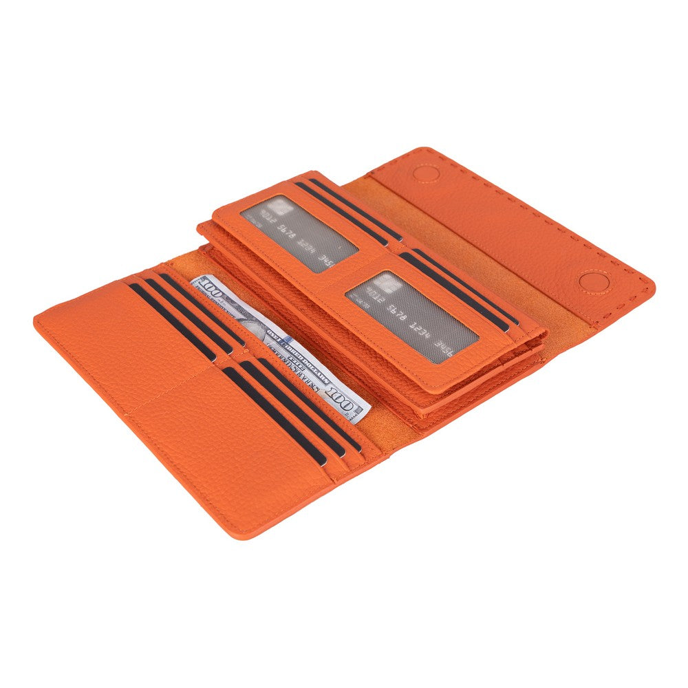 Edle Leder-Damengeldbörse