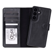 Magic Samsung Galaxy S26 Plus Detachable Leather Wallet Case