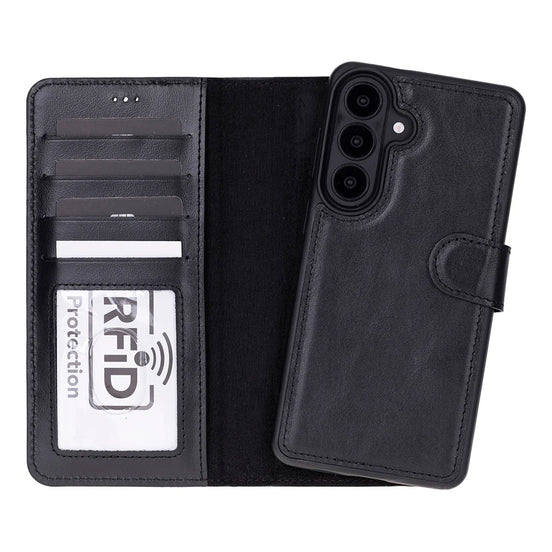 Magic Samsung Galaxy S26 Plus Leather Detachable Wallet Case