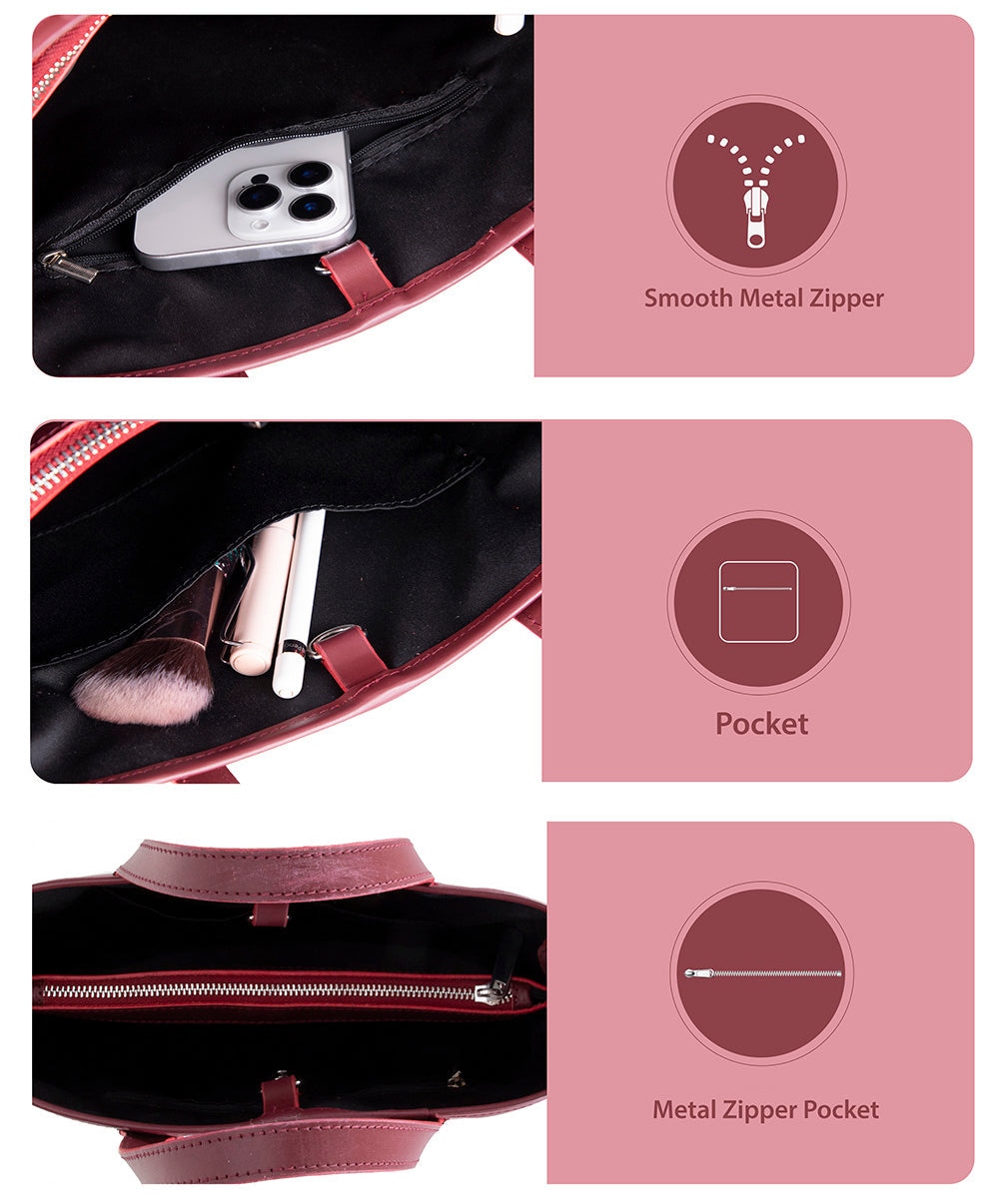 Valetto Leder-Tragetasche