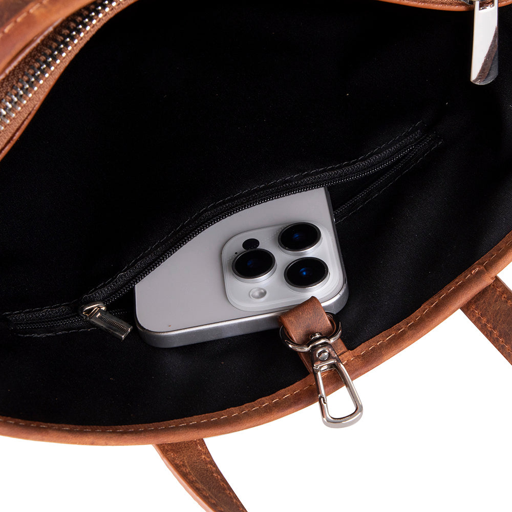 Valetto Leder-Tragetasche