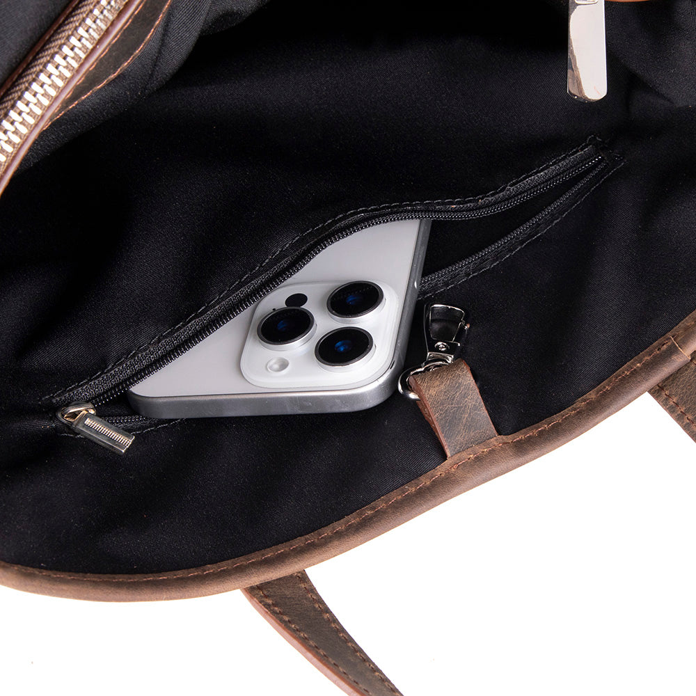 Valetto Leder-Tragetasche