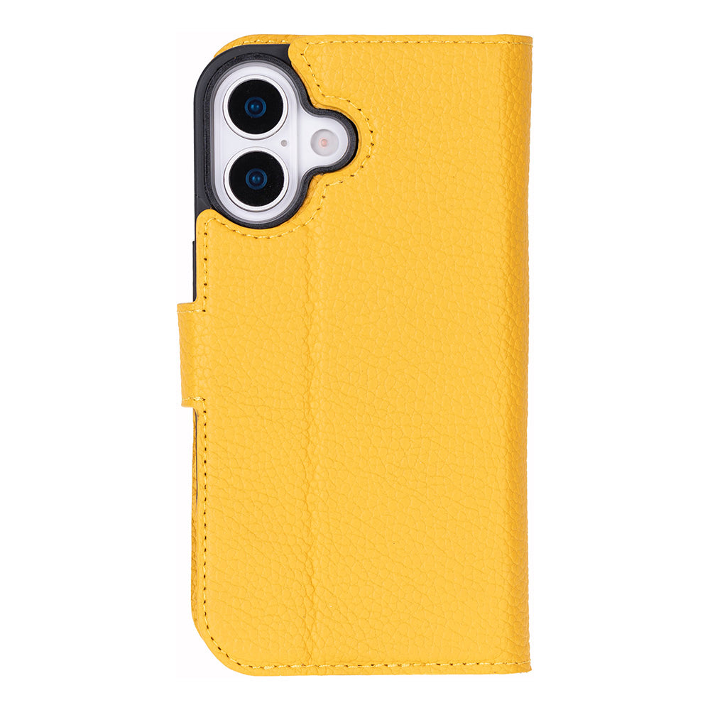 Meister Abnehmbare Premium-Leder-Wallet-Hülle für iPhone 17