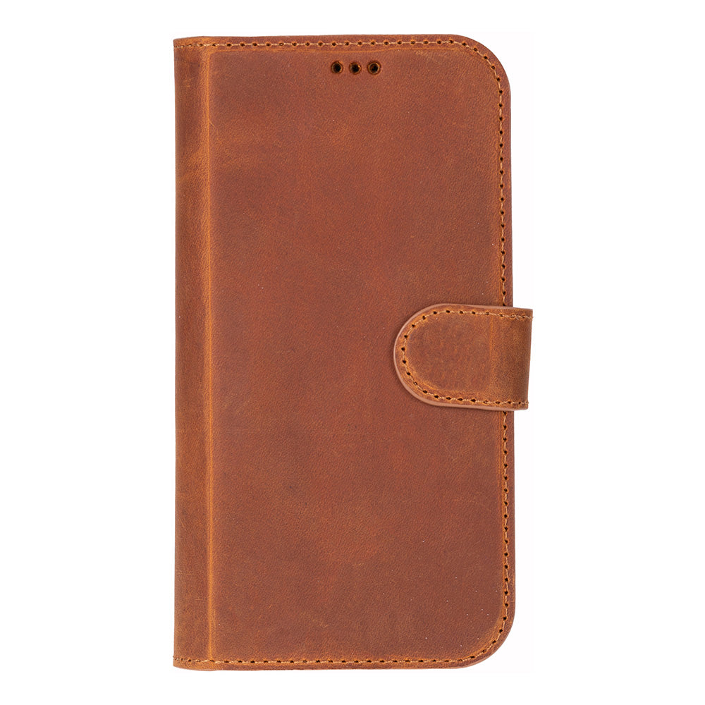 Meister Abnehmbare Premium-Leder-Wallet-Hülle für iPhone 17