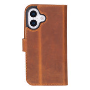 Meister Abnehmbare Premium-Leder-Wallet-Hülle für iPhone 17