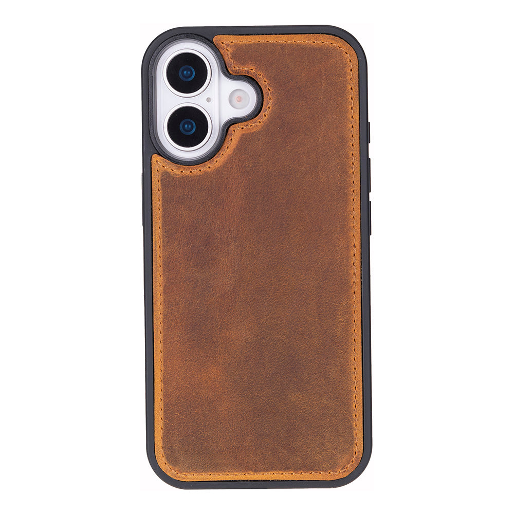 Meister Abnehmbare Premium-Leder-Wallet-Hülle für iPhone 17