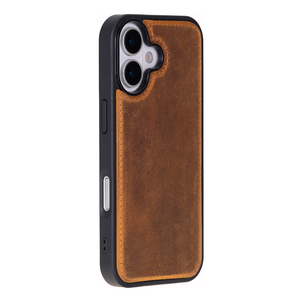 Meister Abnehmbare Premium-Leder-Wallet-Hülle für iPhone 17