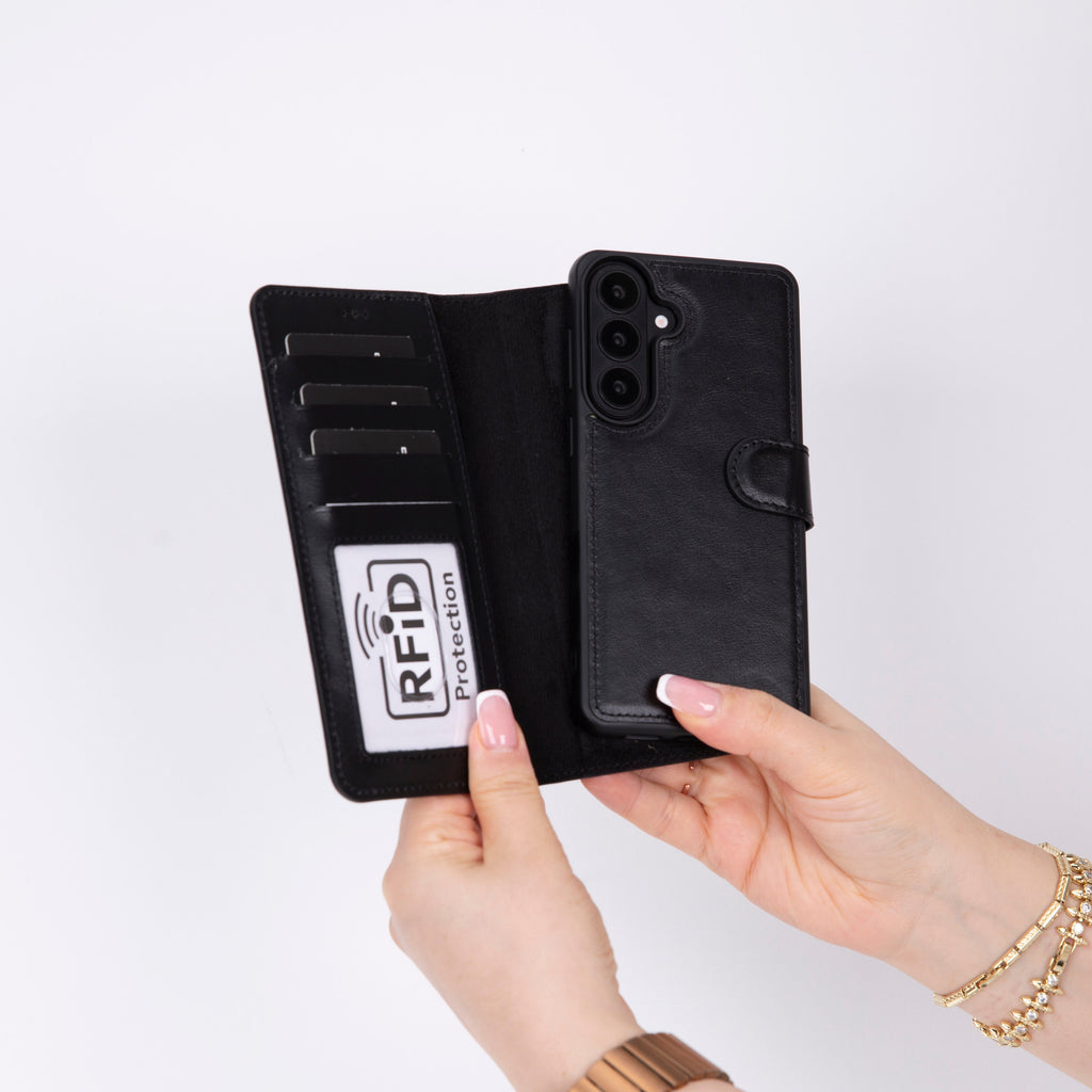 Magic Samsung Galaxy S26 Detachable Leather Wallet Case