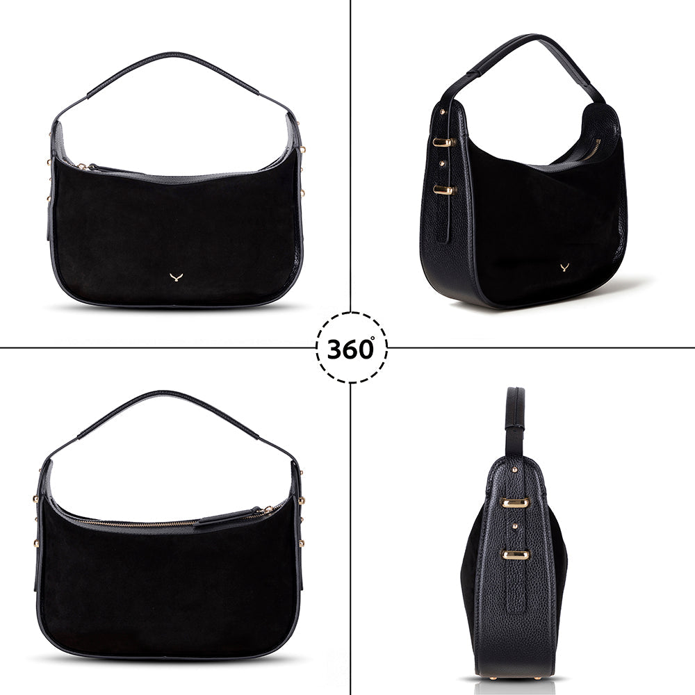 Dolcezza Genuine Suede Leather Women's Shoulder Bag