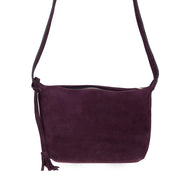 Carrera Melora Genuine Suede Leather Women's Shoulder Bag