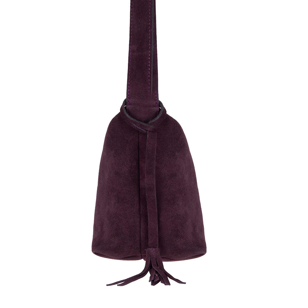 Carrera Melora Genuine Suede Leather Women's Shoulder Bag