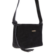 Carrera Melora Genuine Suede Leather Women's Shoulder Bag