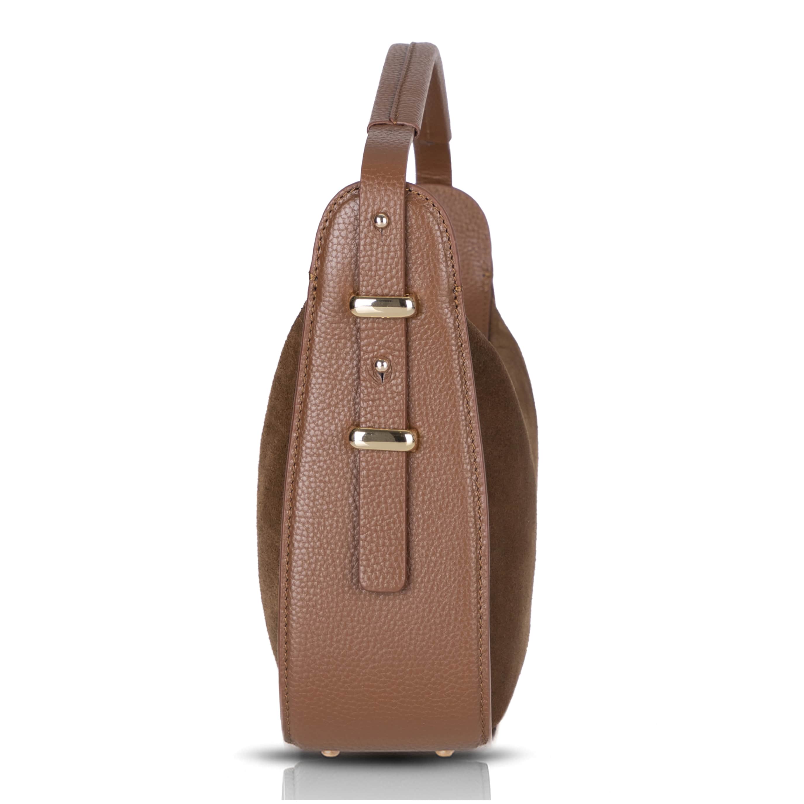 Dolcezza Genuine Suede Leather Women's Shoulder Bag